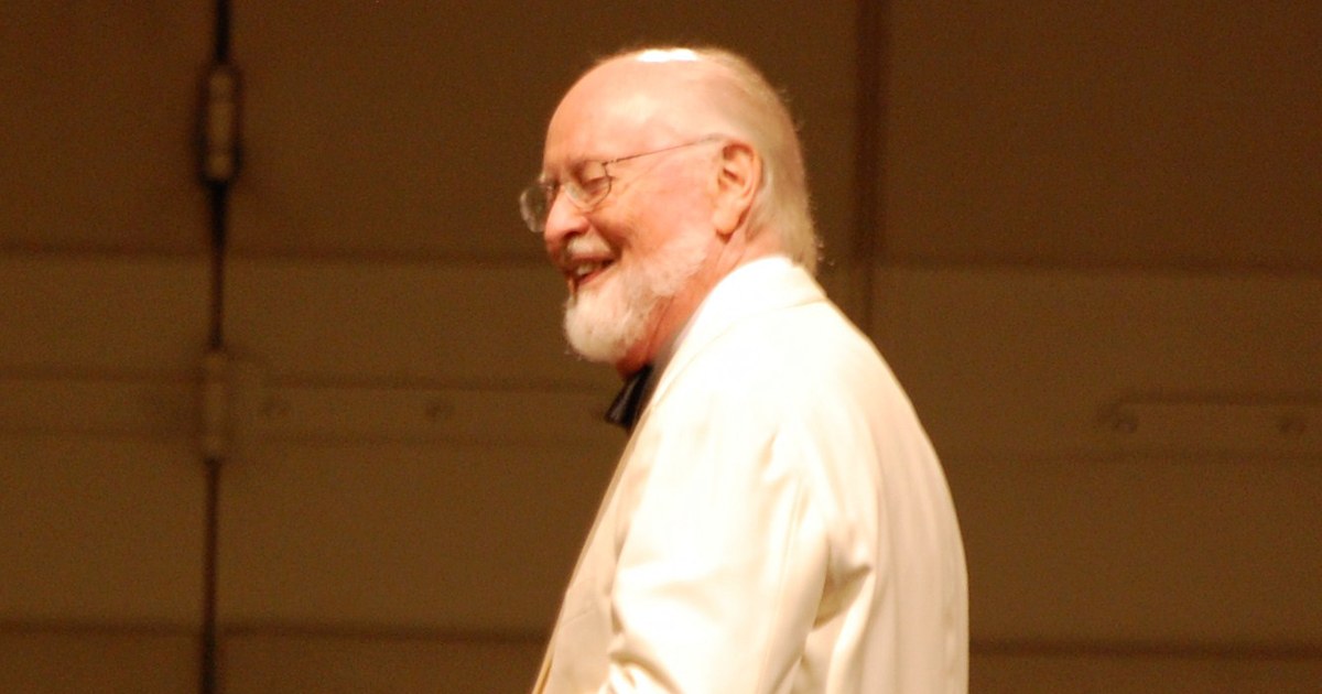 Skladateľ John Williams pri koncerte v Hollywood Bowl